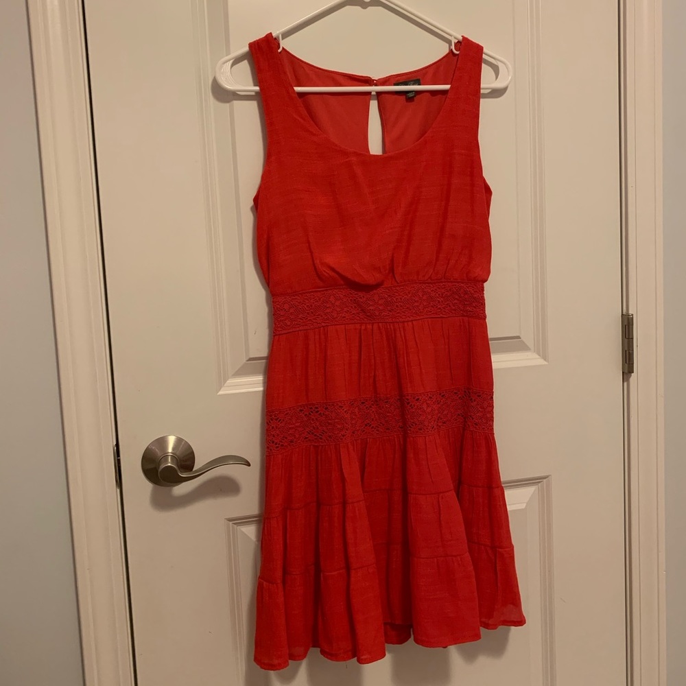 Orange/red sundress